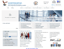 Tablet Screenshot of india.continentalmanpower.com